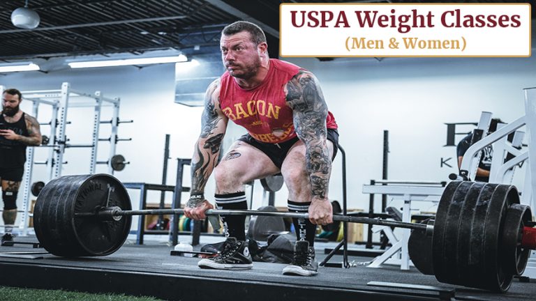 USPA Weight Classes | Official Guide For Powerlifters - Sikly