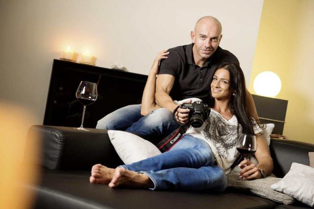 Cindy Landolt with her husband Gareth Wayne Ridpath